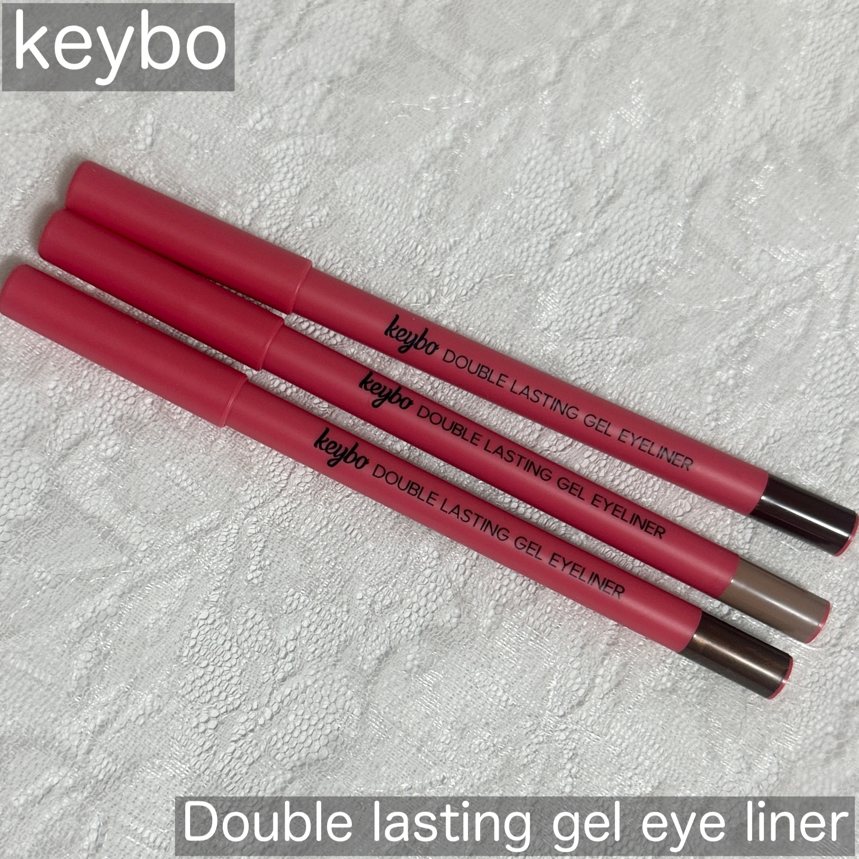 ダブルラスティングジェルライナー/keybo/ジェルアイライナーを使ったクチコミ（1枚目）