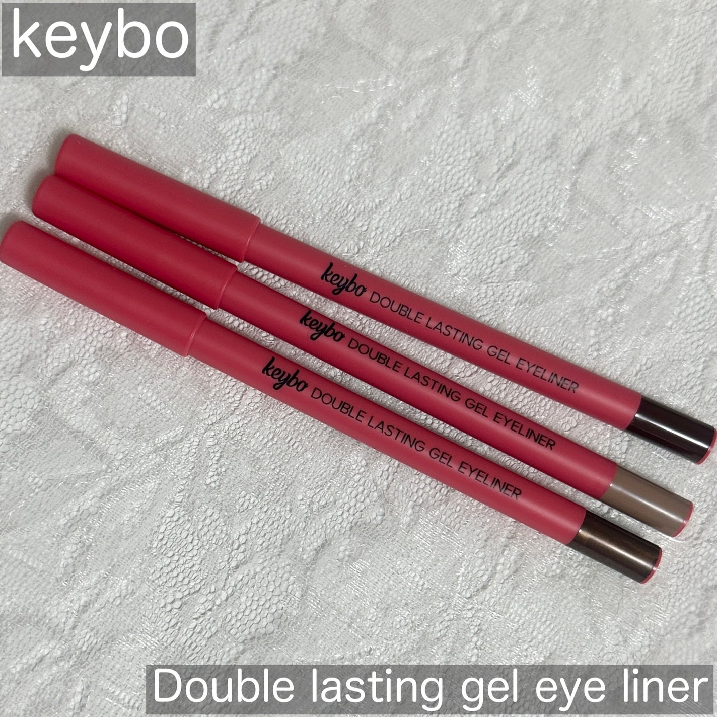 ダブルラスティングジェルライナー/keybo/ジェルアイライナーを使ったクチコミ(1枚目)
