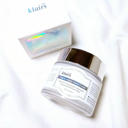 フレッシュリージュースドビタミンEマスク(90g)/Klairs/フェイスクリームを使ったクチコミ(1枚目)