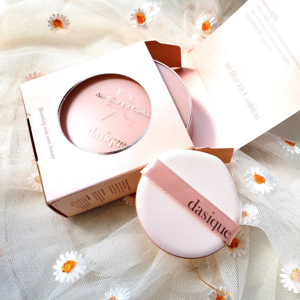 エアーブラーフィットクッション/dasique/クッションファンデーションを使ったクチコミ(4枚目)