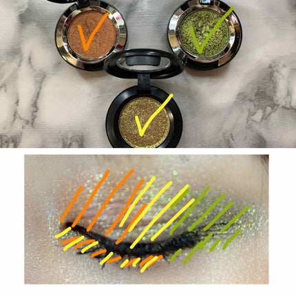 ダズルシャドウ エクストリーム クチュール コッパー/M・A・C/単色アイシャドウを使ったクチコミ(3枚目)