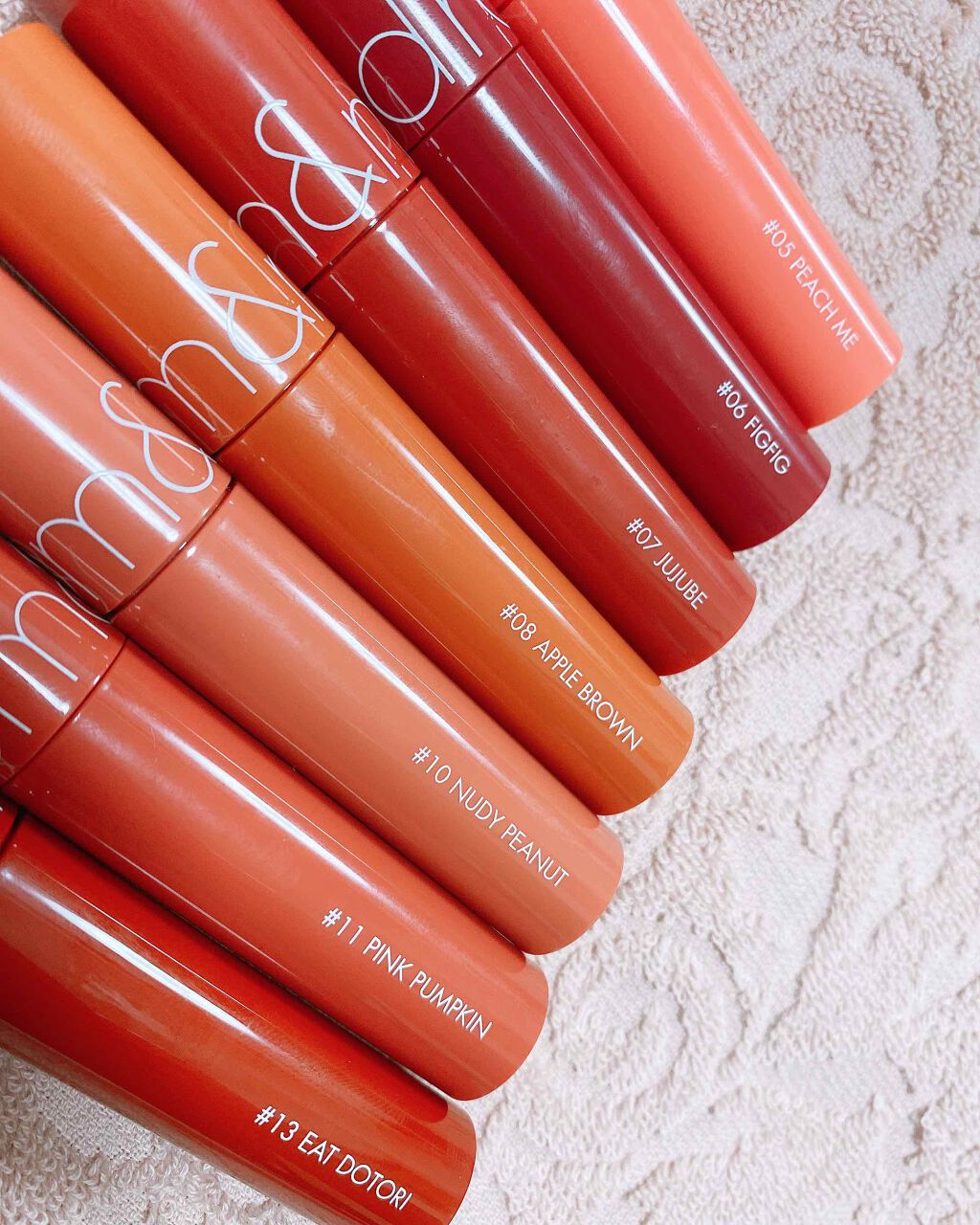 ジューシーラスティングティント/rom&nd/リップティントを使ったクチコミ（1枚目）