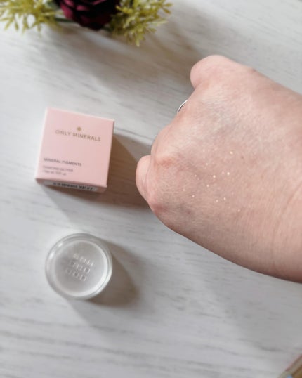 ミネラルピグメント/ONLY MINERALS/単色アイシャドウを使ったクチコミ(5枚目)