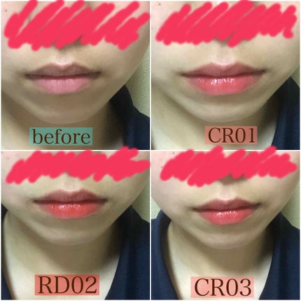 アピュー ウォーターライト ティント/A’pieu/リップティントを使ったクチコミ(4枚目)