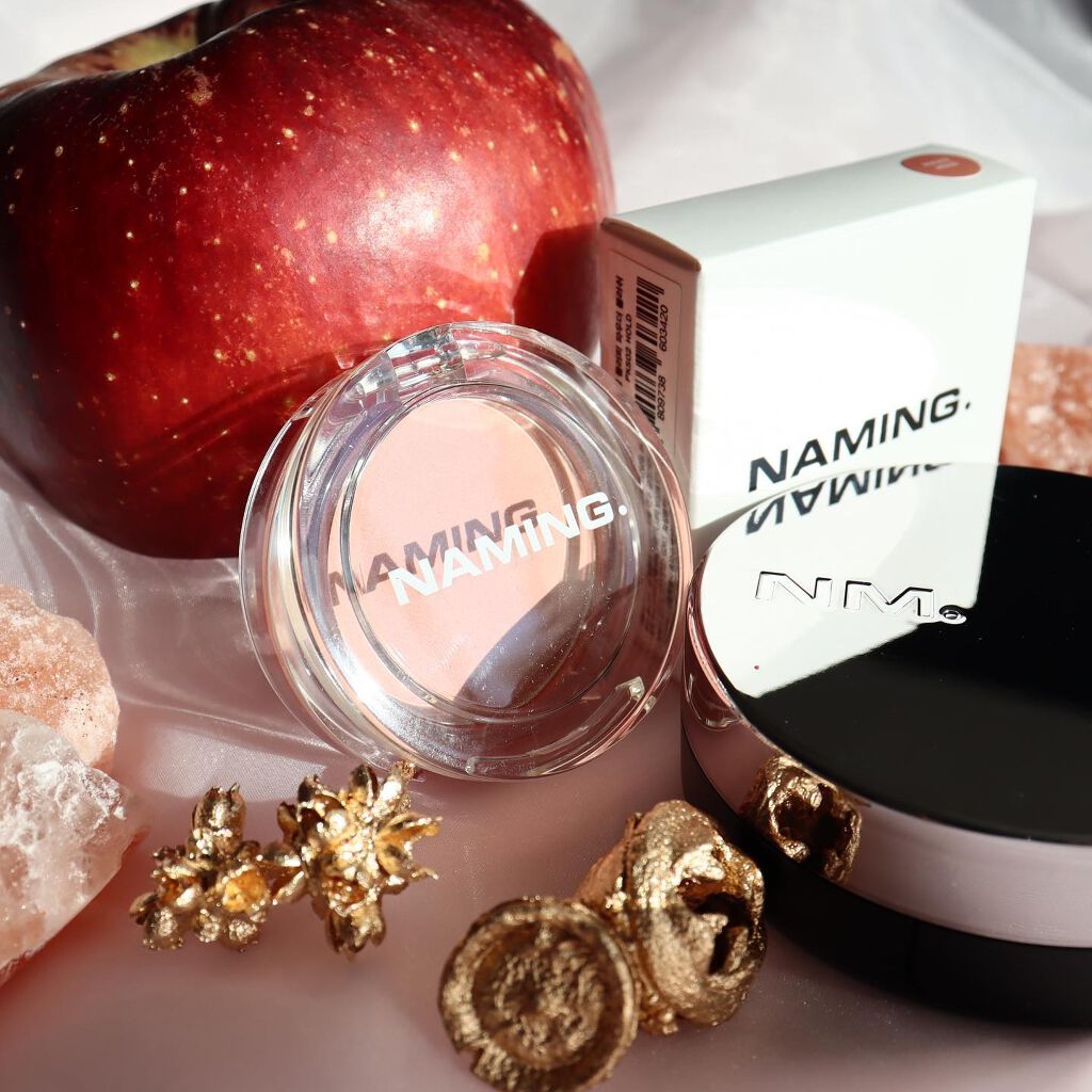 ネーミング フラッフィーパウダーブラッシュ/NAMING./パウダーチークを使ったクチコミ(4枚目)