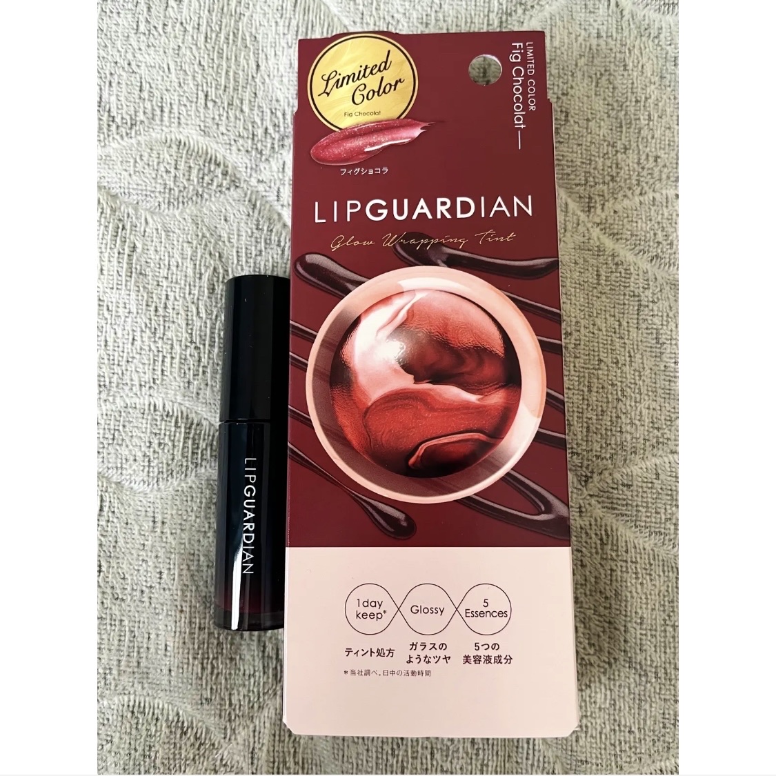 グロウラッピングティント/LIPGUARDIAN/リップティントを使ったクチコミ（2枚目）