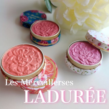 シマリング パウダー ブラッシュ/レ・メルヴェイユーズ ラデュレ/パウダーチークを使ったクチコミ(1枚目)