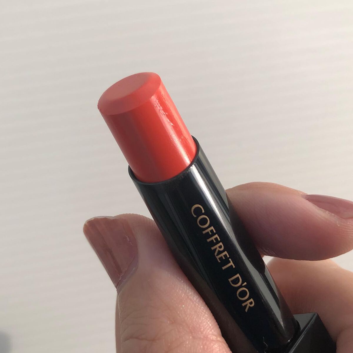 スキンシンクロルージュ/コフレドール/口紅を使ったクチコミ(5枚目)