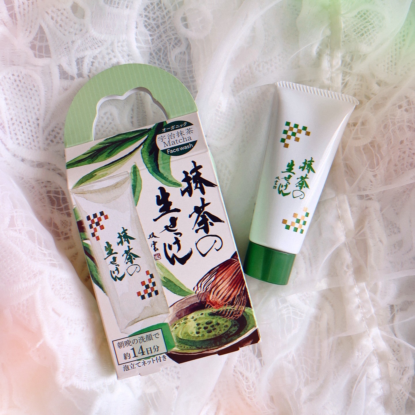 抹茶の生せっけん/美香柑/洗顔フォームを使ったクチコミ（1枚目）