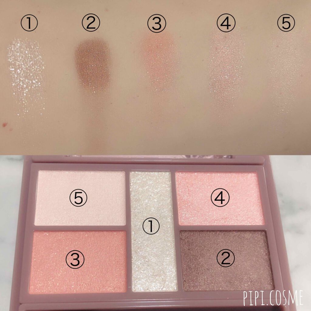 パーフェクトスタイリストアイズ/キャンメイク/アイシャドウパレットを使ったクチコミ(2枚目)