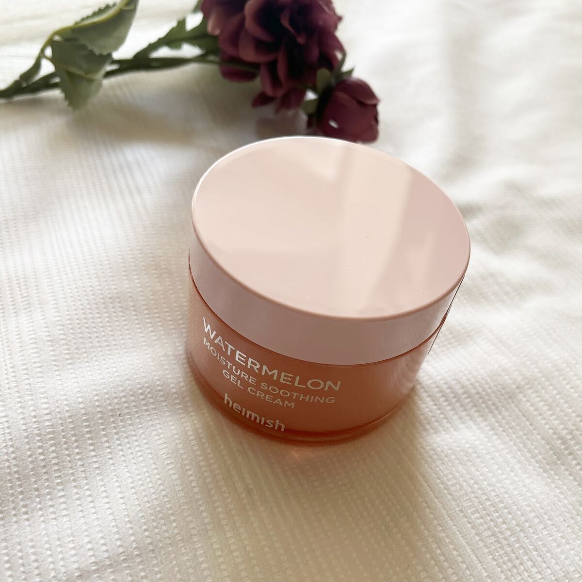 ウォーターメロン モイスチャーサージゲルクリーム/heimish/フェイスクリームを使ったクチコミ(2枚目)