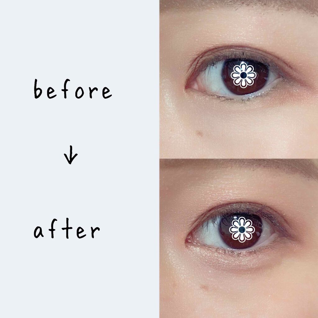 ジェルアイライナー/CEZANNE/ジェルアイライナーを使ったクチコミ（2枚目）