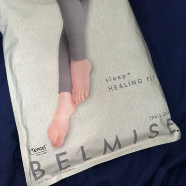 BELMISE パジャマレギンスsleep＋のクチコミ「❁BELMISE❁
〜パジャマレギンスsleep＋ ビター グレイ〜
ずっと気になってたら友達.....」（1枚目）