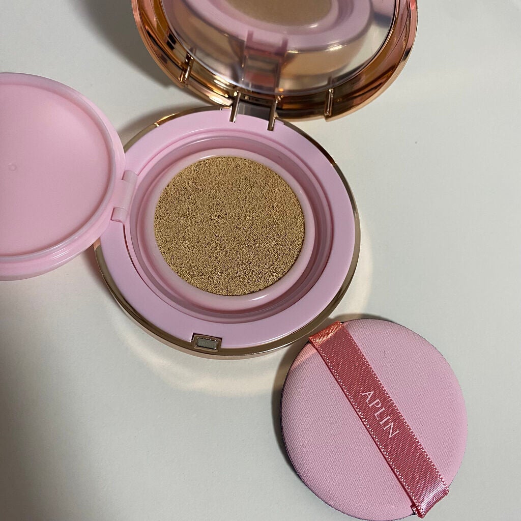 ピンクティーツリーカバークッション/APLIN/クッションファンデーションを使ったクチコミ(3枚目)