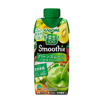 野菜生活100 野菜生活100 Smoothie グリーンスムージーのクチコミ「良ければ試してみてください🙌
桜みたいだったのでシェアします
スムージーを飲んでいる時に気付い.....」(3枚目)