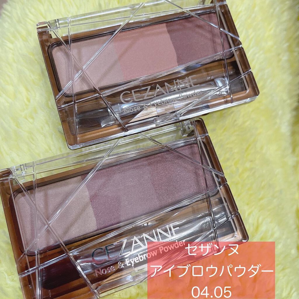 ノーズ&アイブロウパウダー/CEZANNE/パウダーアイブロウを使ったクチコミ(2枚目)