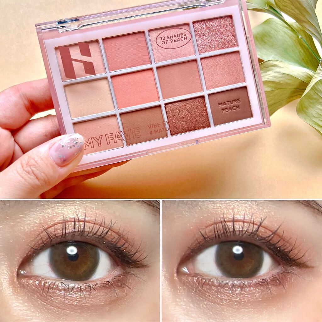 マイフェイブバイブアイパレット/HOLIKA HOLIKA/アイシャドウパレットを使ったクチコミ(2枚目)