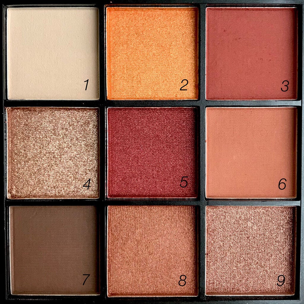 UR GLAM BLOOMING EYE COLOR PALETTE/U R GLAM/アイシャドウパレットを使ったクチコミ(3枚目)