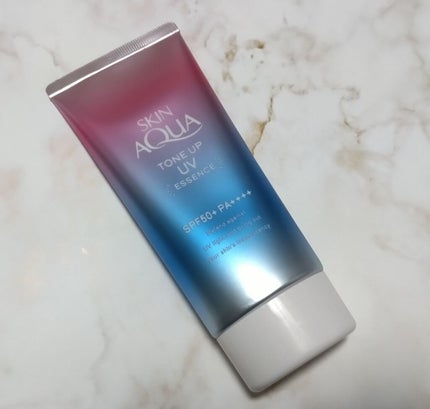 スキンアクア トーンアップUVエッセンス/スキンアクア/日焼け止めクリームを使ったクチコミ(2枚目)