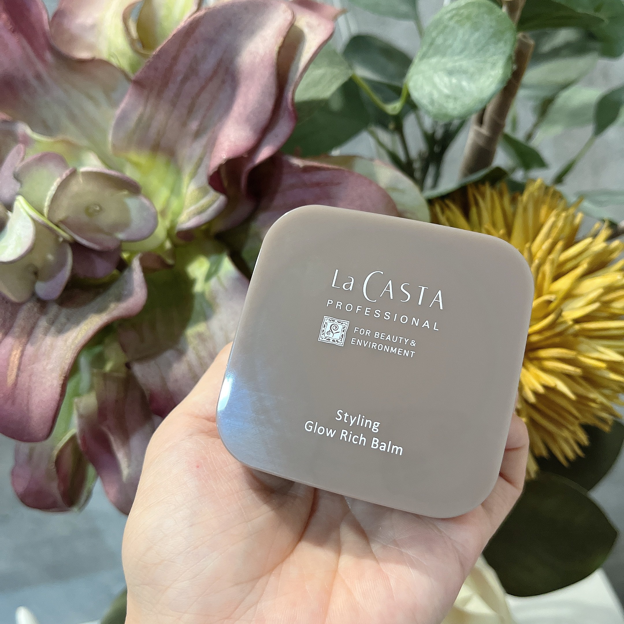 プロフェッショナル スタイリング グロウリッチ バーム /ラ・カスタ　プロフェッショナル/ヘアバームを使ったクチコミ（2枚目）