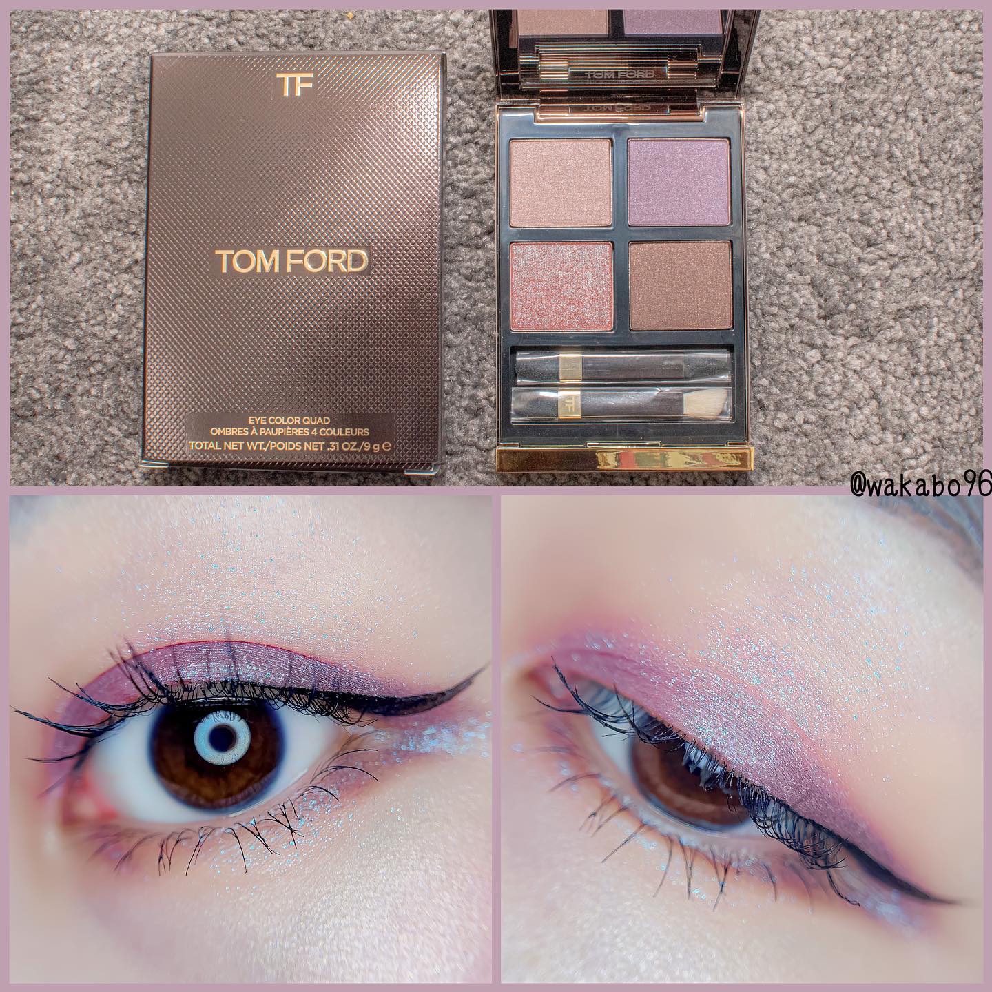アイ カラー クォード/TOM FORD BEAUTY/アイシャドウパレットを使ったクチコミ（1枚目）