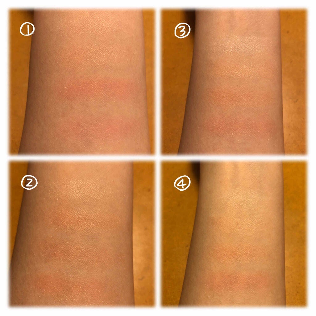 UR GLAM GRADATION CHEEK/U R GLAM/パウダーチークを使ったクチコミ(3枚目)