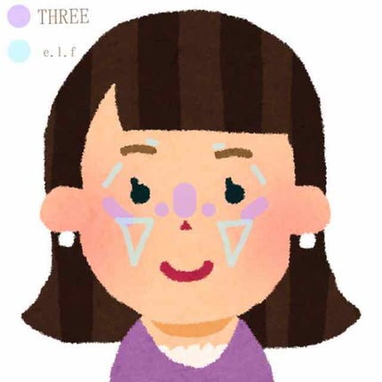 THREE シマリング グロー デュオ/THREE/クリームハイライトを使ったクチコミ(3枚目)