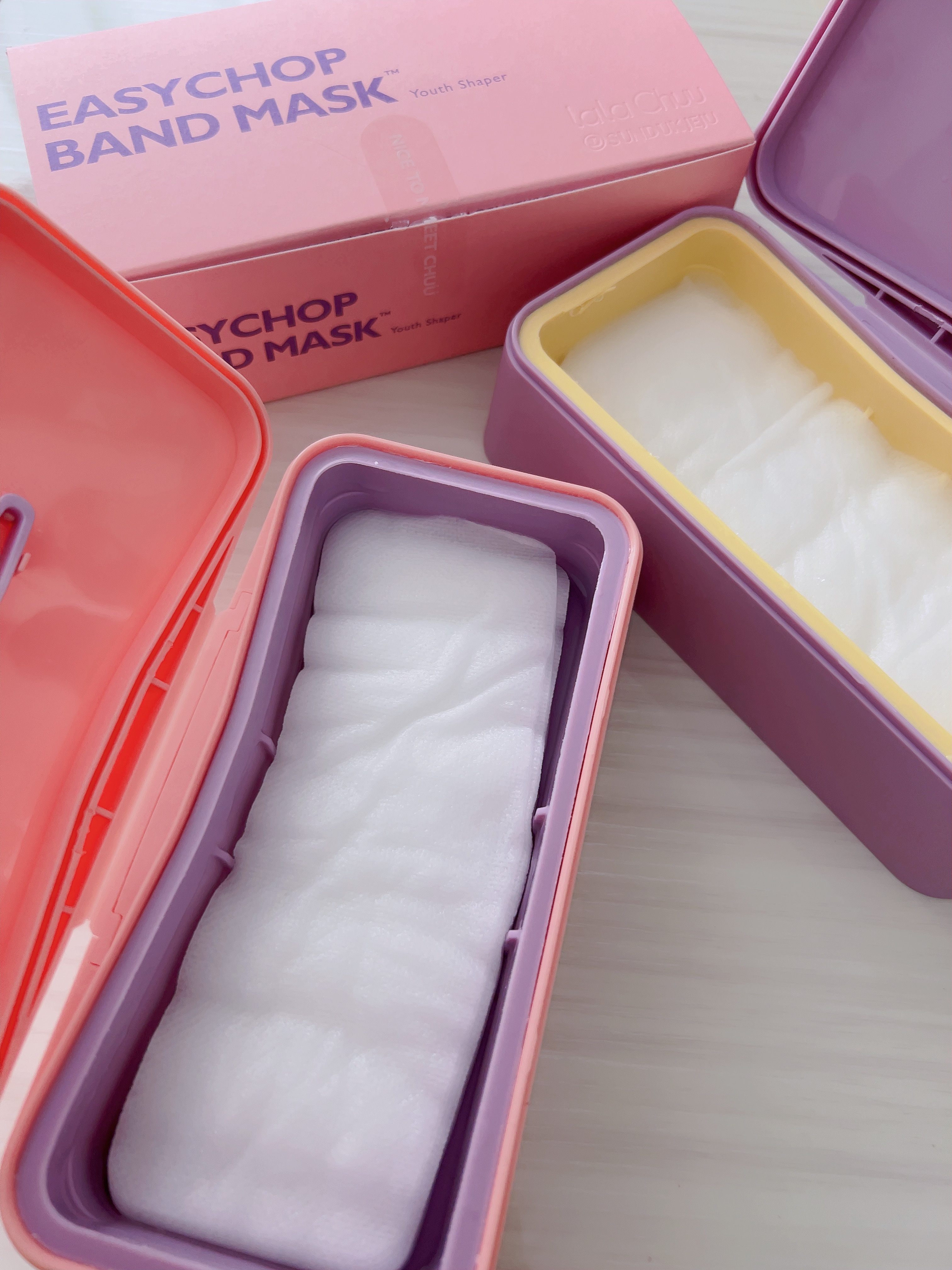 イージーチョップバンドマスク ユースシェーパー/lalachuu/シートマスク・パックを使ったクチコミ（2枚目）