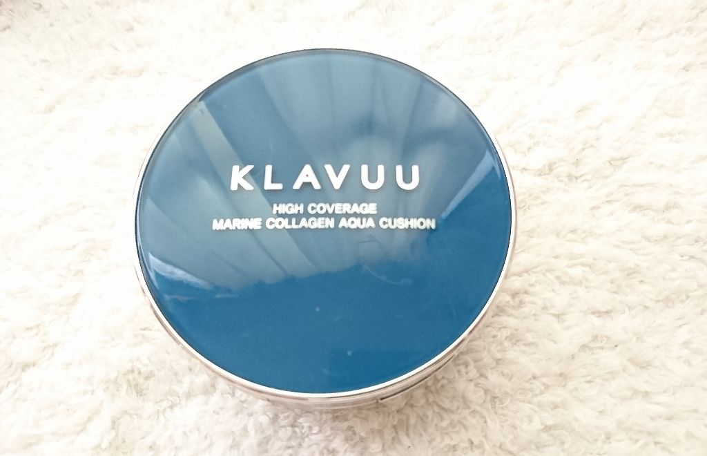 ブルーパールマリンコラーゲンアクアクッション/KLAVUU/クッションファンデーションを使ったクチコミ(1枚目)