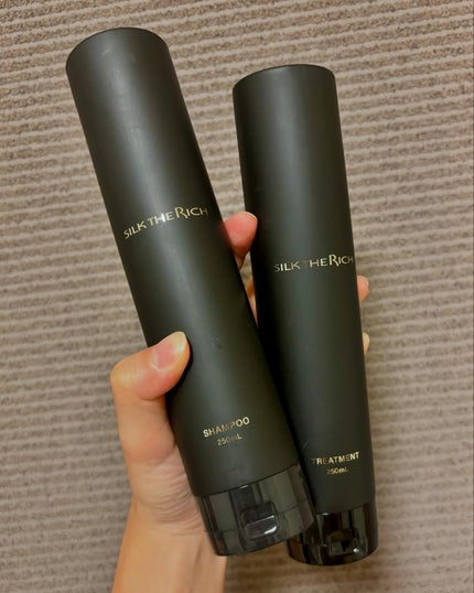 シルクザリッチ【スカルプ&リペア】《ムードナイトムスクの香り》/SILK THE RICH/市販シャンプーを使ったクチコミ(1枚目)