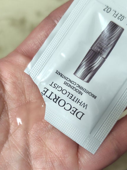 ホワイトロジスト ネオジェネシス ブライトニング コンセントレイト/DECORTÉ/美容液を使ったクチコミ(8枚目)