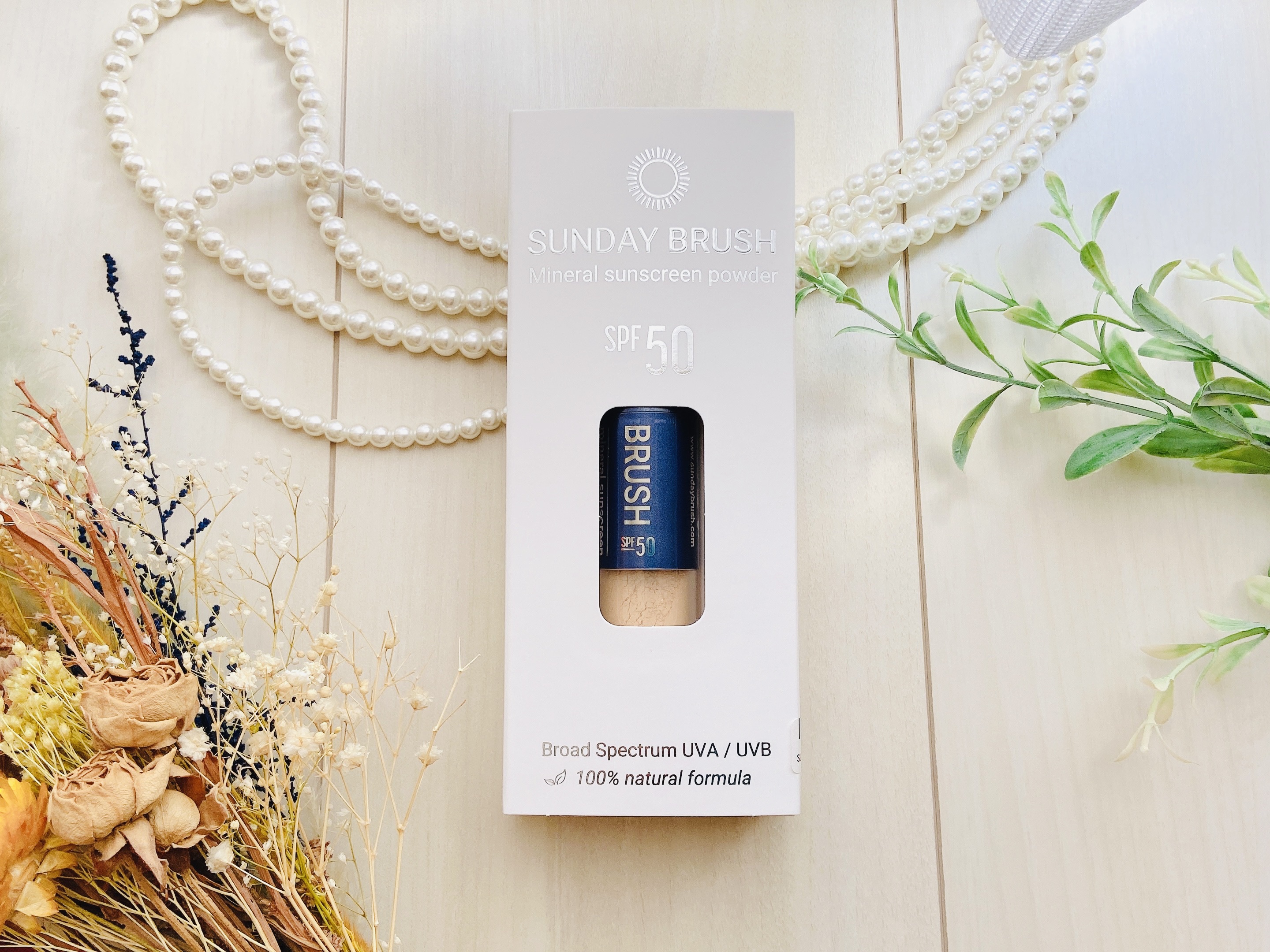 SUNDAY BRUSH /SUNDAY BRUSH/日焼け止めパウダーを使ったクチコミ（3枚目）