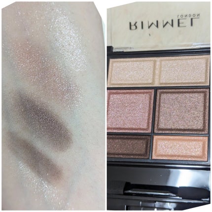 ワンダー スウィート アイシャドウ/リンメル ロンドン/アイシャドウパレットを使ったクチコミ(2枚目)