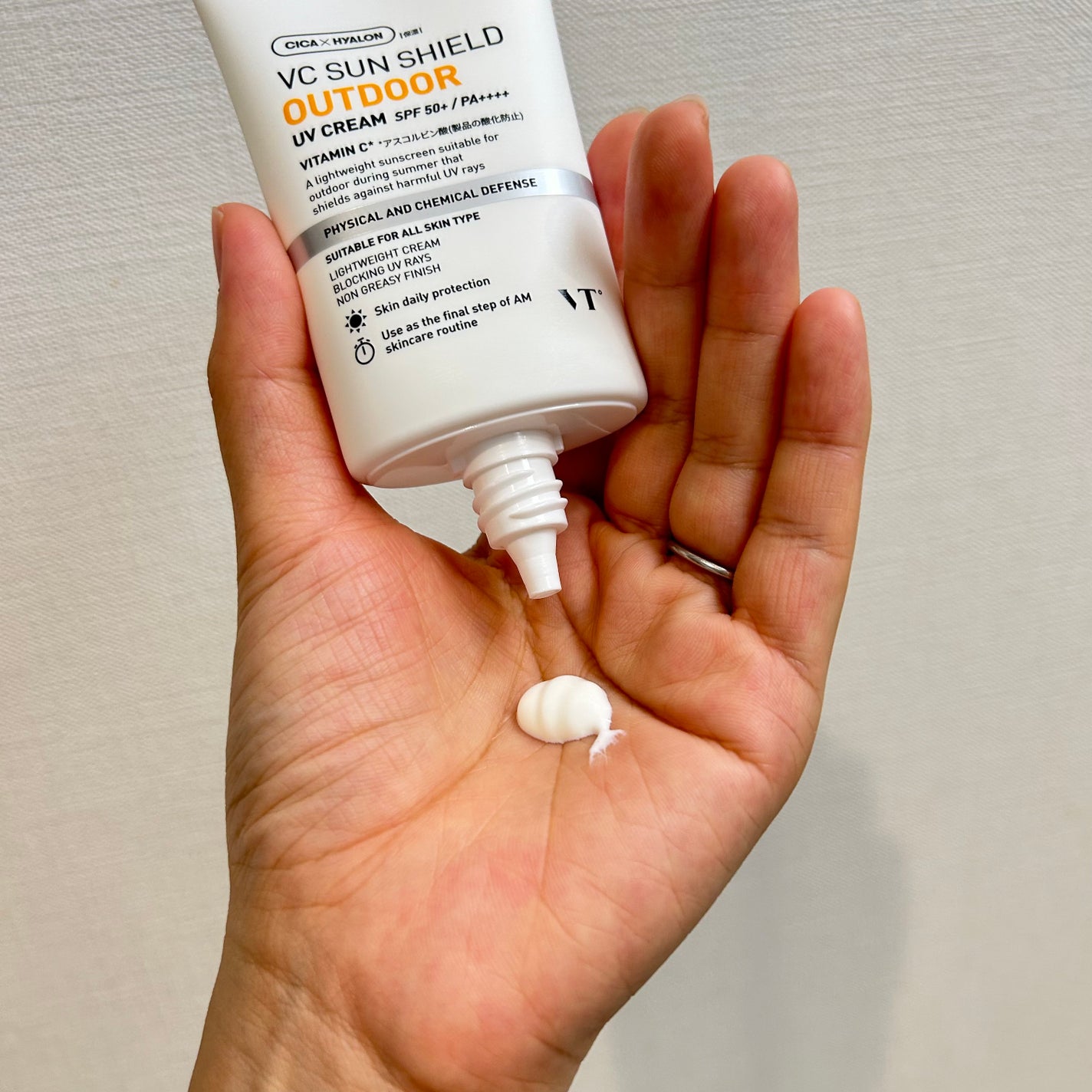 VC サンシールド アウトドアUVクリーム/VT/日焼け止めクリームを使ったクチコミ(3枚目)