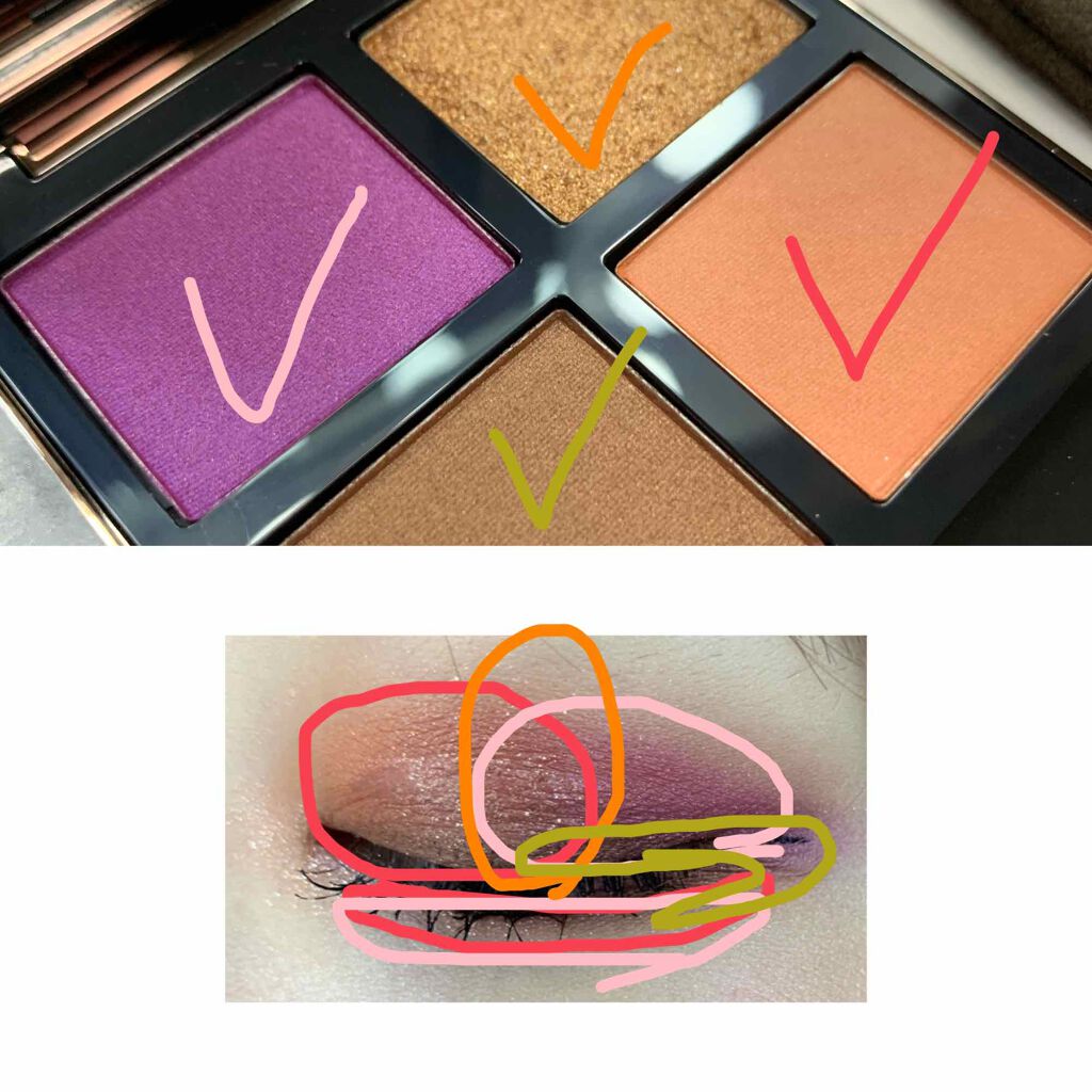 アイ カラー クォード/TOM FORD BEAUTY/アイシャドウパレットを使ったクチコミ(4枚目)