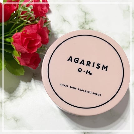 Q+Me スウィート ボム タラソ スクラブ/AGARISM/バスト・ヒップケアを使ったクチコミ(1枚目)