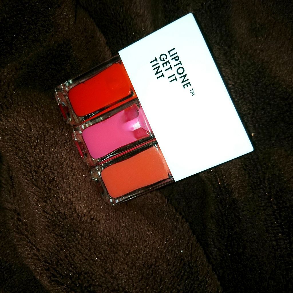 LIPTONE GET IT TINT/TONYMOLY/口紅を使ったクチコミ(2枚目)