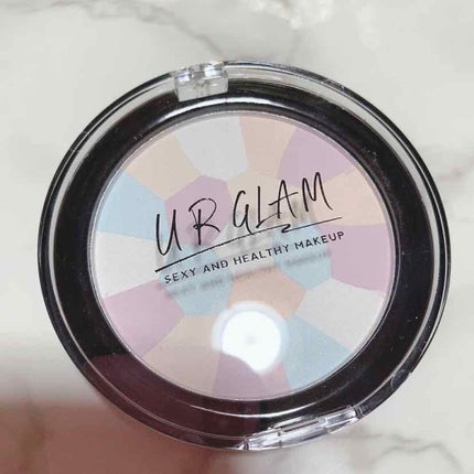 UR GLAM MARBLE FACE POWDER/U R GLAM/プレストパウダーを使ったクチコミ(1枚目)
