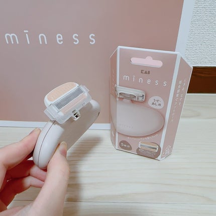 あや on LIPS 「☁️miness☁️ボディ用カミソリ ¥1,320(税込)VI..」(4枚目)