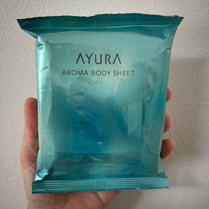 アロマボディシート/AYURA/ボディシートを使ったクチコミ(1枚目)