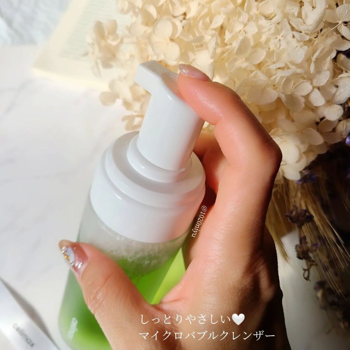 ザ リアル ノニアクネバブルクレンザー/celimax/洗顔フォームを使ったクチコミ（3枚目）