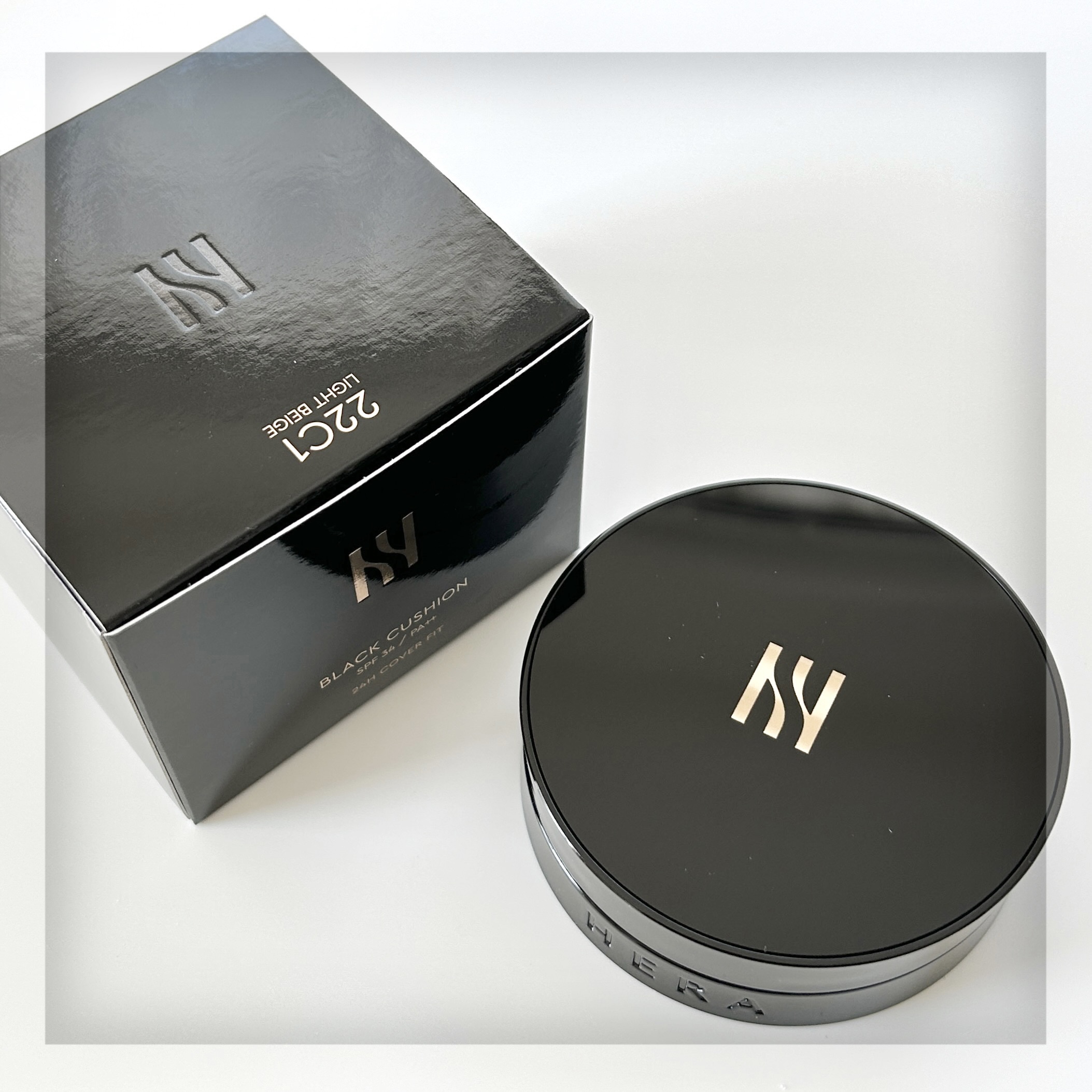 ブラック クッション/HERA/クッションファンデーションを使ったクチコミ（1枚目）