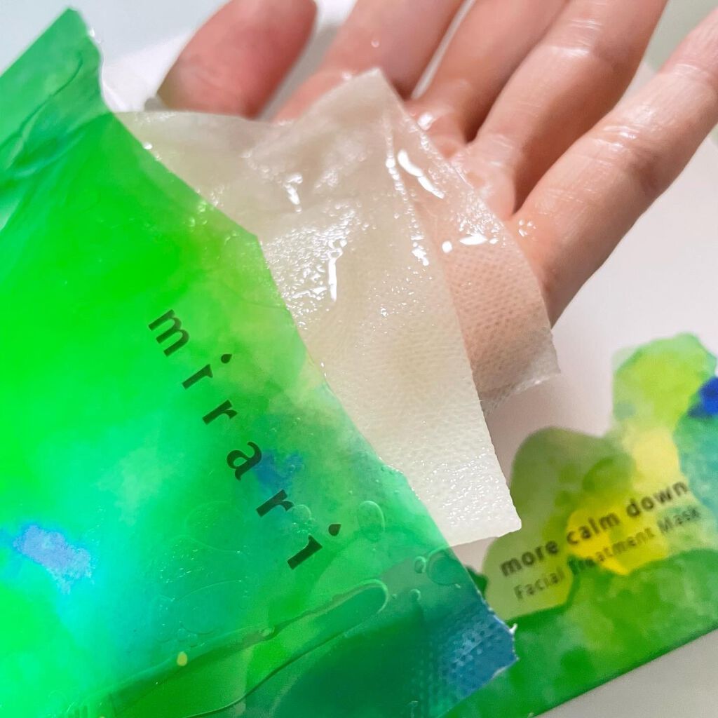 フェイシャルトリートメントマスク/mirari/シートマスク・パックを使ったクチコミ（2枚目）