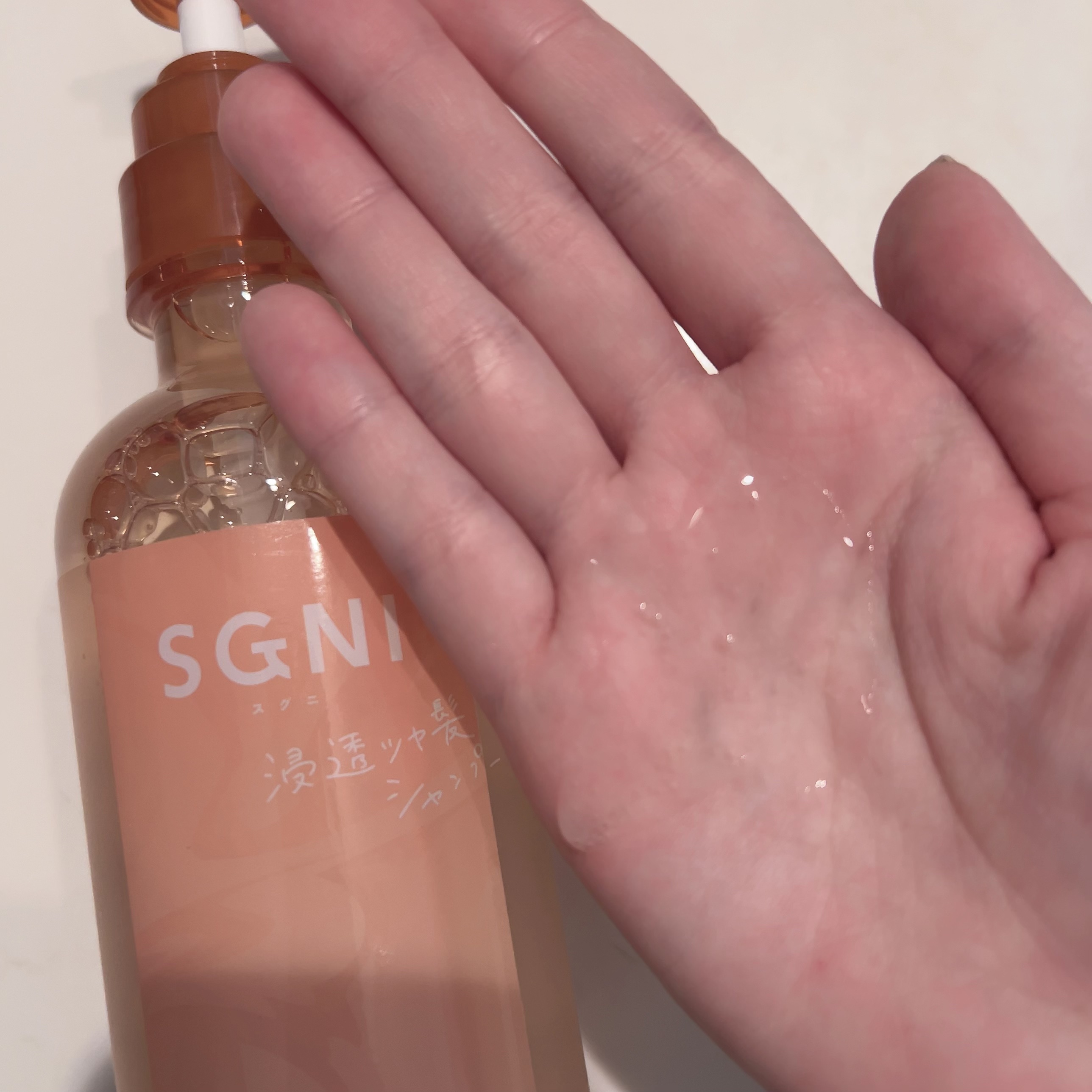 スグニ 浸透ツヤ髪 シャンプー/トリートメント/SGNI/市販シャンプーを使ったクチコミ（2枚目）