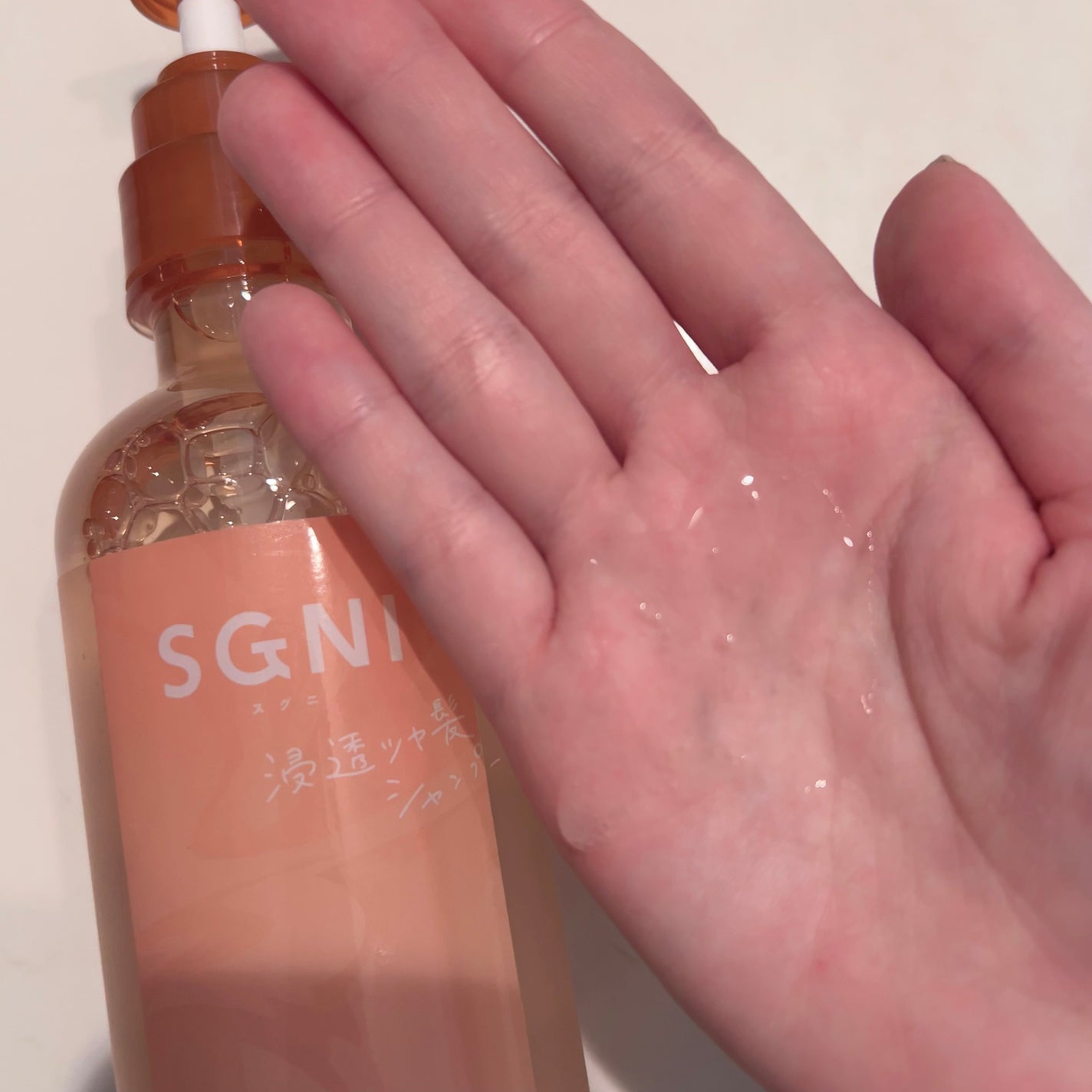 スグニ 浸透ツヤ髪 シャンプー/トリートメント/SGNI/市販シャンプーを使ったクチコミ(2枚目)