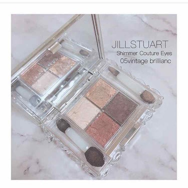 シマークチュールアイズ/JILL STUART/パウダーアイシャドウを使ったクチコミ（1枚目）