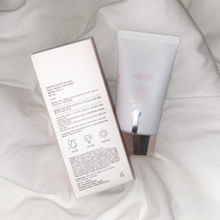 ウォータースプラッシュサンクリーム セラミド/espoir/日焼け止めクリームを使ったクチコミ(2枚目)