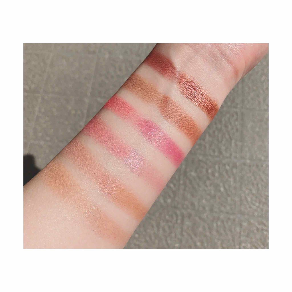 バレンタインボックス3ローズモーメント/VAVI MELLO/アイシャドウパレットを使ったクチコミ(2枚目)