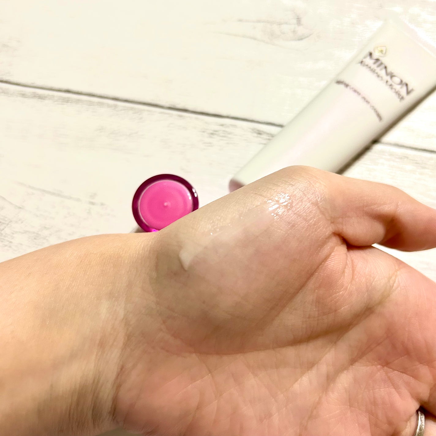 ミノン アミノモイスト エイジングケア アイクリーム/ミノン/アイケア・アイクリームを使ったクチコミ(3枚目)