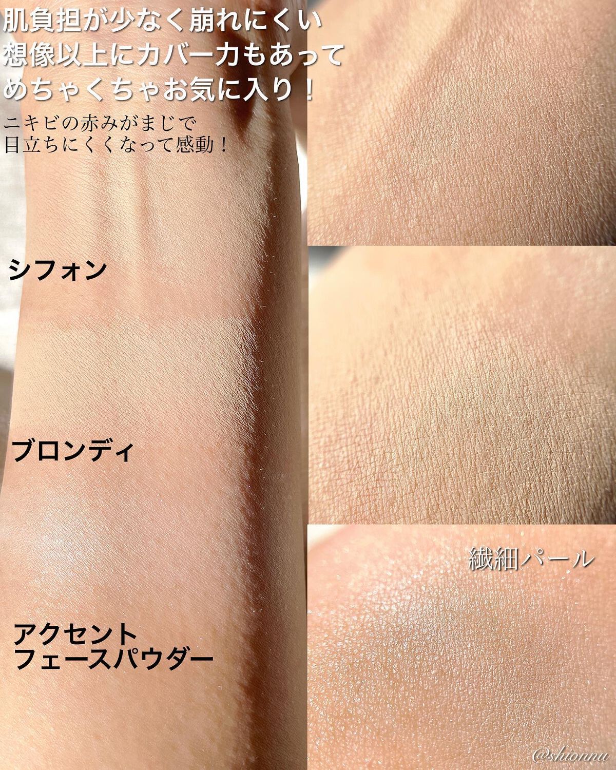 ミネラルメイクアップ トライアルセット/レイチェル ワイン/トライアルキットを使ったクチコミ（3枚目）